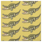 Nijlkrokodil Stof (Swatch)