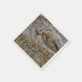 Nijlkrokodil uit Afrika Servetten (Hoek)