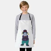 Nijlpaard als Bruidegom met Pak.PNG Schort (Gedragen)