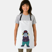 Nijlpaard als Bruidegom met Pak.PNG Schort (Insitu)