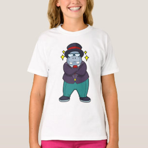 Nijlpaard als Bruidegom met Pak.PNG T-shirt