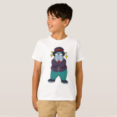 Nijlpaard als bruidegom met pak.PNG T-shirt (Voorkant volledig)