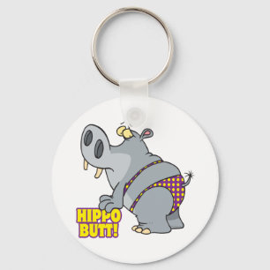 nijlpaard billen bikini nijlpaard sleutelhanger