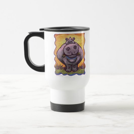 Nijlpaard Cadeaus & Accessoires Reisbeker (Links)