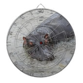 nijlpaard dartbord (Voorkant)