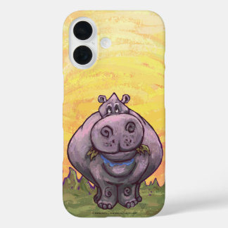 Nijlpaard Electronics iPhone 16 Hoesje