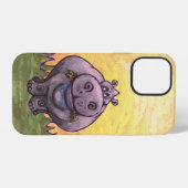 Nijlpaard Electronics iPhone Hoesje (Achterkant horizontaal)