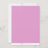 Nijlpaard en vogeltje baby geboorteaankondiging (r aankondiging (Achterkant)