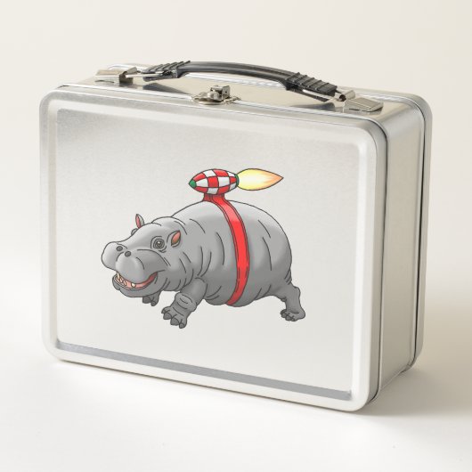 Nijlpaard Jetpack Rit (Voorkant)