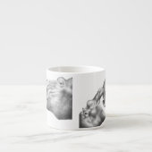 Nijlpaard & Kalf Espresso Kop (Voorkant)