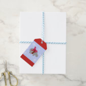 Nijlpaard Kerstcadeautag Cadeaulabel (Met Touw)