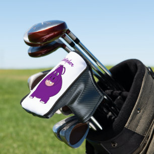 Nijlpaard ontwerp golfheadcover