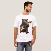 Nijlpaard Rockster T-shirt (Voorkant volledig)