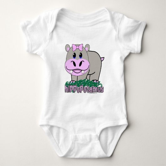 Nijlpaard T-shirt (Voorkant)