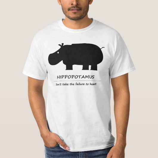 Nijlpaard T-shirt (Voorkant)