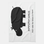 Nijlpaard Theedoek (Verticaal)