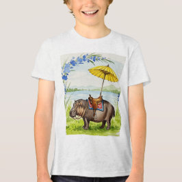 Nijlpaard Tri-Blend Shirt
