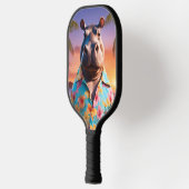 Nijlpaard Vakantie Pickleball Paddle (Links)