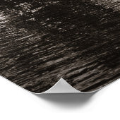 Nijlpaarden die rusten in zwart en wit water poster (Hoek)