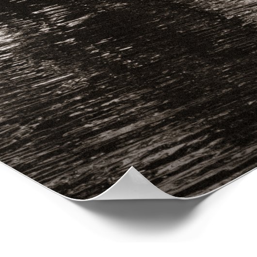 Nijlpaarden die rusten in zwart en wit water poster (Hoek)