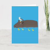 Nijlpaarden Dwalen Kaart (Voorkant)