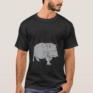 Nijlpaarden zijn mijn geest dier nijlpaard t-shirt