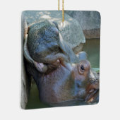 Nijlpaardornament Keramisch Ornament (Rechts)