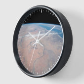 Nijlrivier die noordwaarts kronkelt naast het Rode (Hoek)