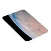 Nijlrivier die noordwaarts kronkelt naast het Rode Magneet (Rechterzijde)