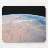 Nijlrivier die noordwaarts kronkelt naast het Rode Muismat (Voorkant)