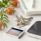 Nijlrivier die noordwaarts kronkelt naast het Rode Sleutelhanger (Zijkant)