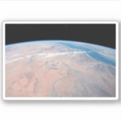 Nijlrivier die noordwaarts kronkelt naast het Rode Sticker (Voorkant)