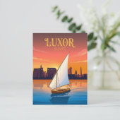 Nijlrivier Egypte Briefkaart (Staand voorkant)