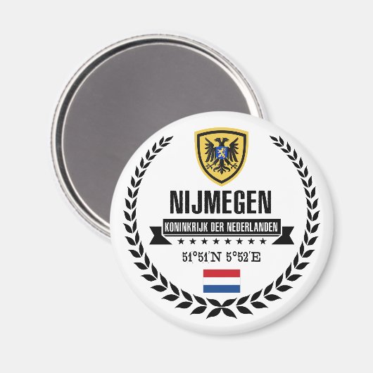 Nijmegen Magneet (Voorkant / Achterkant)
