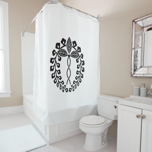 Nijo wisteria douchegordijn (In situ)