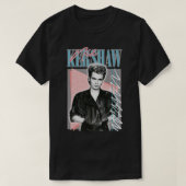Nik Kershaw 80s Stijl Retro Design T-shirt (Design voorkant)