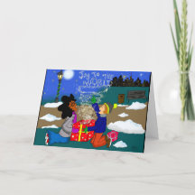 Nik & Mike Christmas Kaart