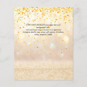 NIKAH - Budget Islamic Wedding Invitting Custom Flyer (Achterkant)