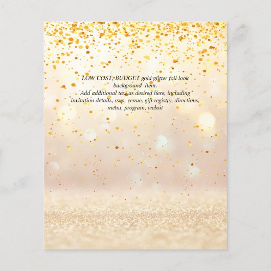 NIKAH - Budget Islamitische Trouwuitnodigingen Op  (Achterkant)