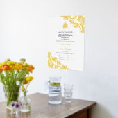 Nikah Certificaat Nikkah Nama Islamitische Huwelij Folie Afdrukken (Laag (Keuken))