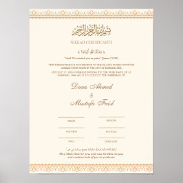 Nikah Certificaat Online Poster