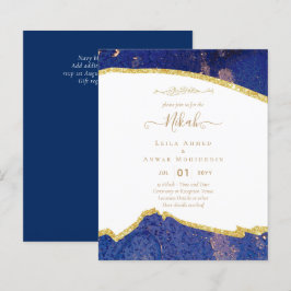 NIKAH Islamic Bismillah Wedding Invitations BUDGET