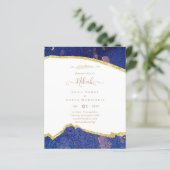 NIKAH Islamic Bismillah Wedding Invitations BUDGET (Staand voorkant)
