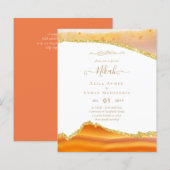 NIKAH Islamic Bismillah Wedding Invitations BUDGET (Voorkant / Achterkant)