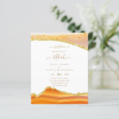 NIKAH Islamic Bismillah Wedding Invitations BUDGET (Staand voorkant)