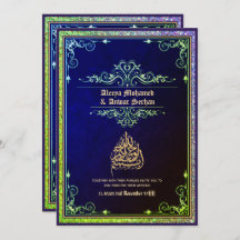 NIKAH - islamitisch weddenschap - Blue Gold
