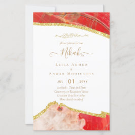 NIKAH Islamitische Bismillah Trouw Uitnodigingen B