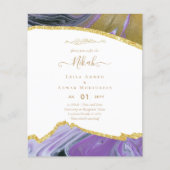 NIKAH Islamitische Bismillah Trouw Uitnodigingen B (Voorkant)