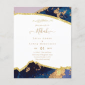 NIKAH Islamitische Bismillah Trouwuitnodigingen BU (Voorkant)