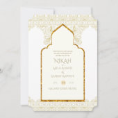 NIKAH -  islamitische bruidsport Kaart (Voorkant)